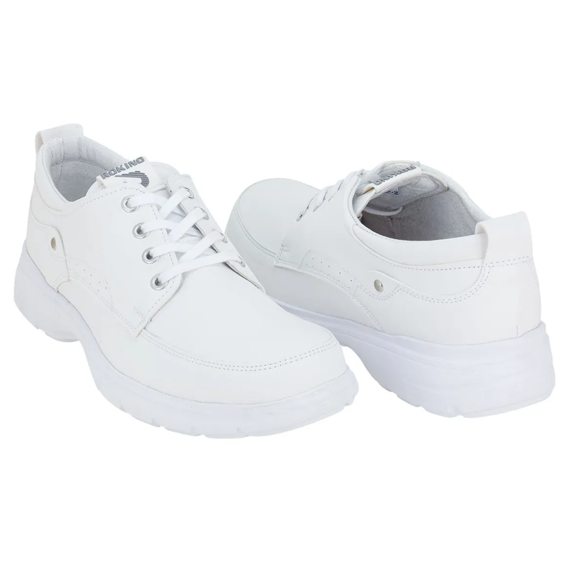 Zapato Servicio Bajo Para Hombre Rokino Blanco 03114