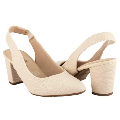 Zapato Slingback Tacón Para Mujer Modare 07156/57