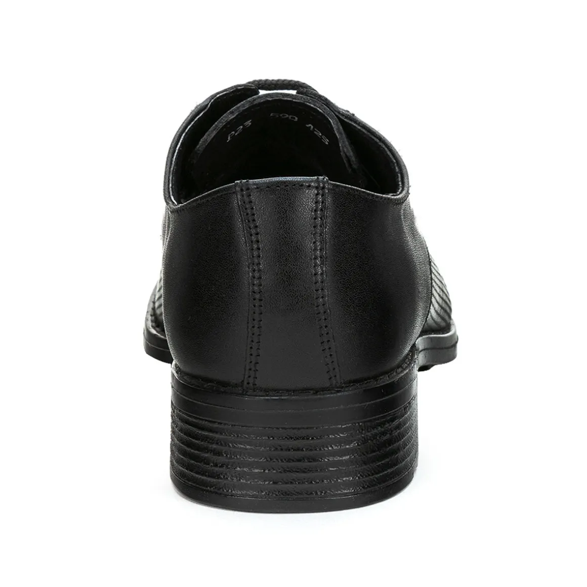 Zapato Vestir Blucher Piel Negro Para Hombre Epitres 00319/20