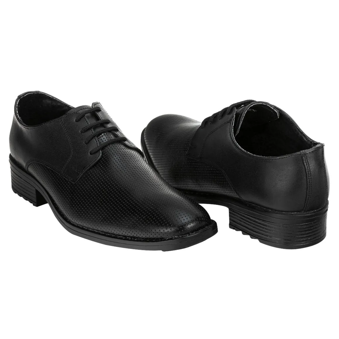 Zapato Vestir Blucher Piel Negro Para Hombre Epitres 00319/20