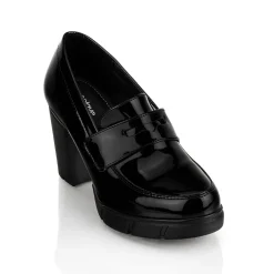 Zapato Vestir Charol Para Mujer Green Love 03711