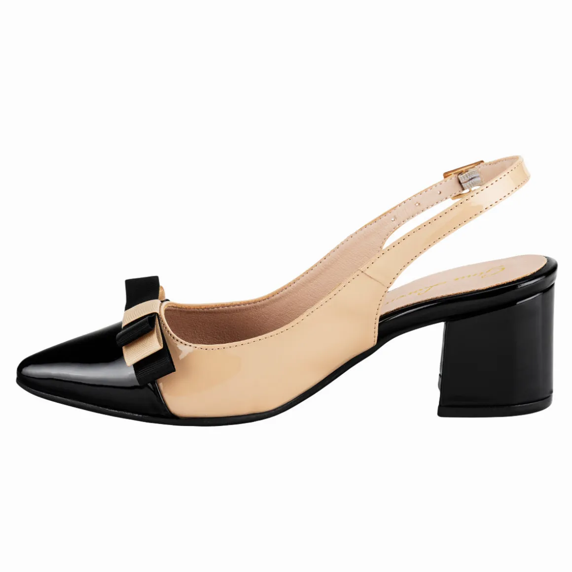 Zapato Vestir Slingback Para Mujer Gina Loren 06166-06999